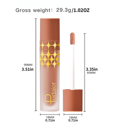 Pearly Lip Gloss Non Sticky Liquid Lipstick in 20 Colors
