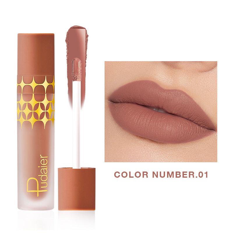 Pearly Lip Gloss Non Sticky Liquid Lipstick in 20 Colors