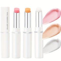 Pink Orange Lip Balm Hydrating Smooth Lip Lines