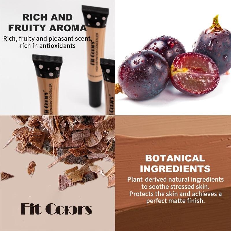 Tube Concealer Liquid Foundation Covers Dark Circles & Acne Spots