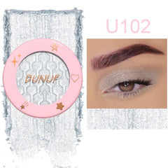 12-Color Potato Mud Eyeshadow Cream Natural Matte Metallic Texture