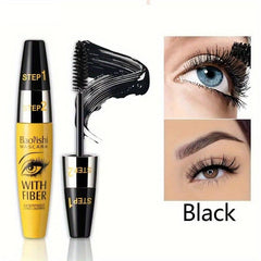 Waterproof 4D Mascara for Volumized Lashes