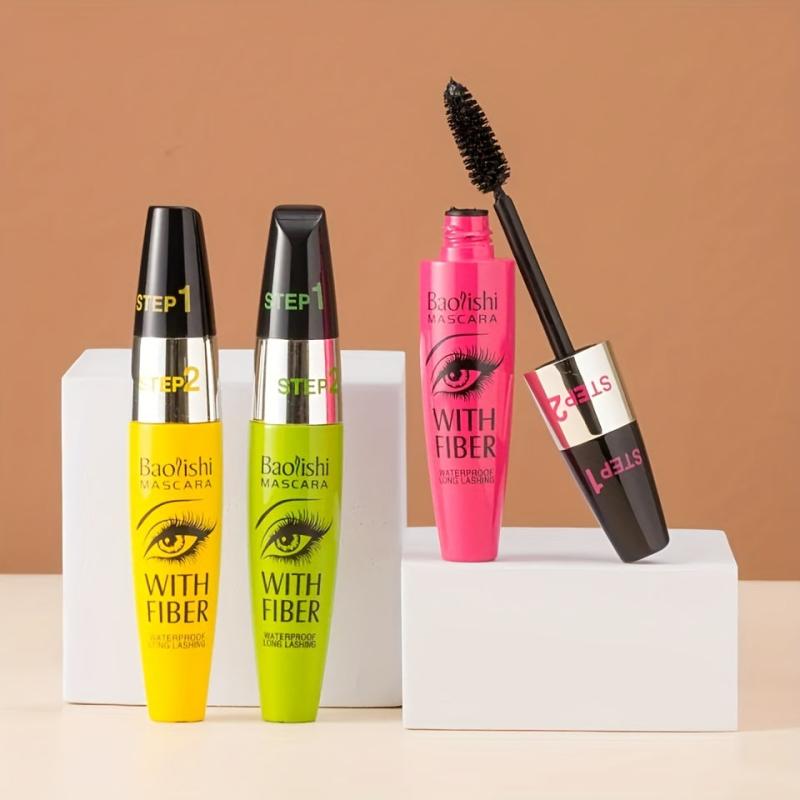 Waterproof 4D Mascara for Volumized Lashes