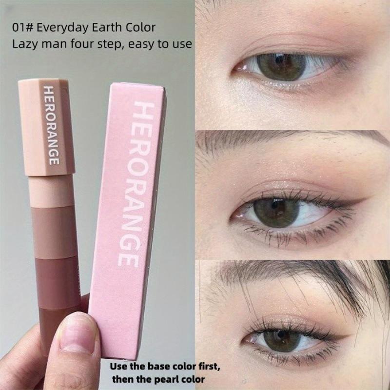 4-in-1 Eyeshadow Pen Matte & Pearly Shades Easy Long-Lasting Application
