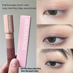4-in-1 Eyeshadow Pen Matte & Pearly Shades Easy Long-Lasting Application
