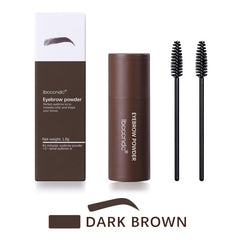 Long Lasting Eyebrow Powder Stick with 2 Brushes Natural