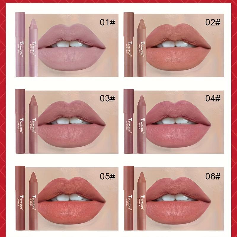 12-Piece Matte Lipstick Set for Long-Lasting and Smudge-Proof Makeup