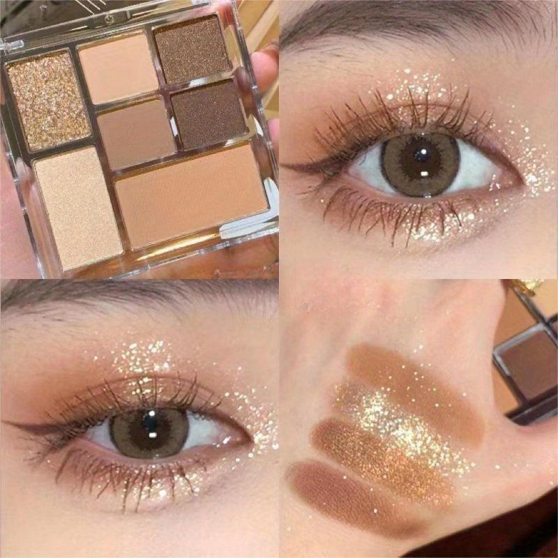 7 Eyeshadow Palette Earth Tone Pearly & Matte Finish