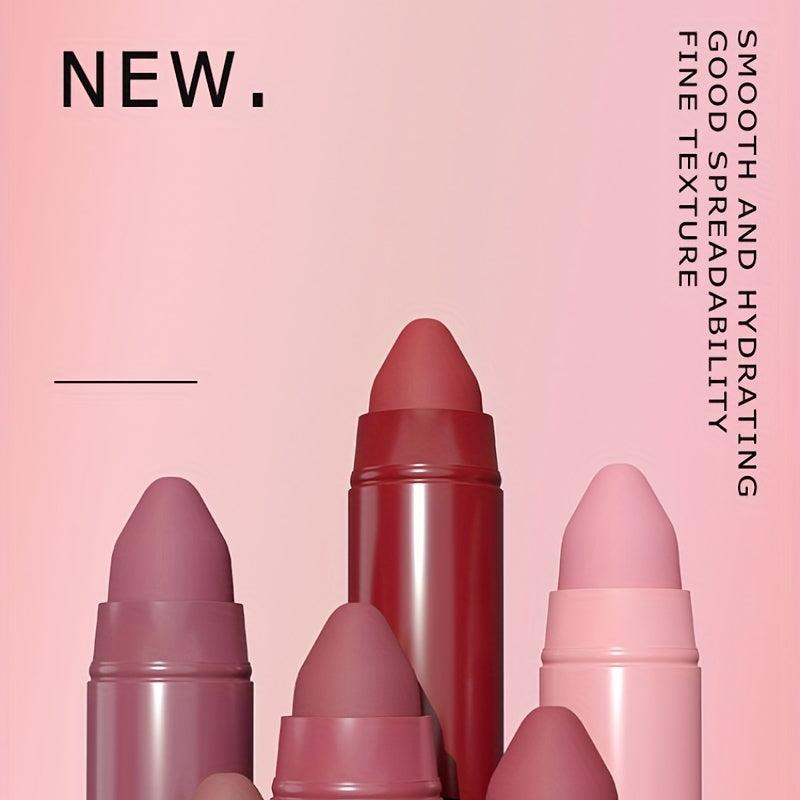 Matte Rotating Lipstick Pen Long Lasting Natural Makeup