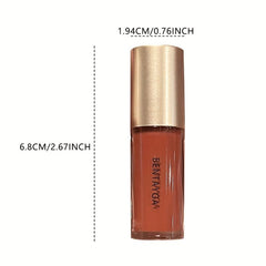 6 Colors Small Mood Water Lip Glaze Long Lasting Waterproof