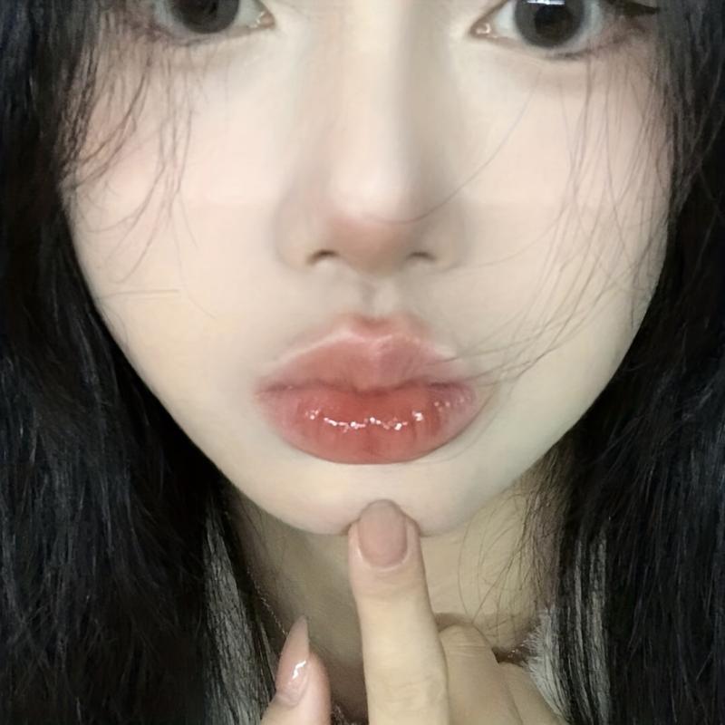 6 Colors Small Mood Water Lip Glaze Long Lasting Waterproof