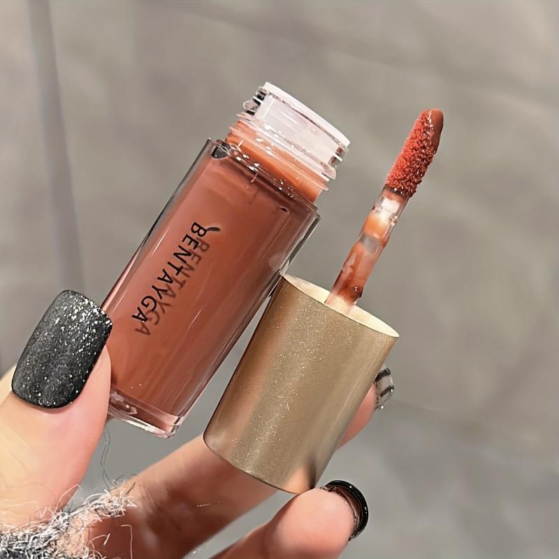6 Colors Small Mood Water Lip Glaze Long Lasting Waterproof