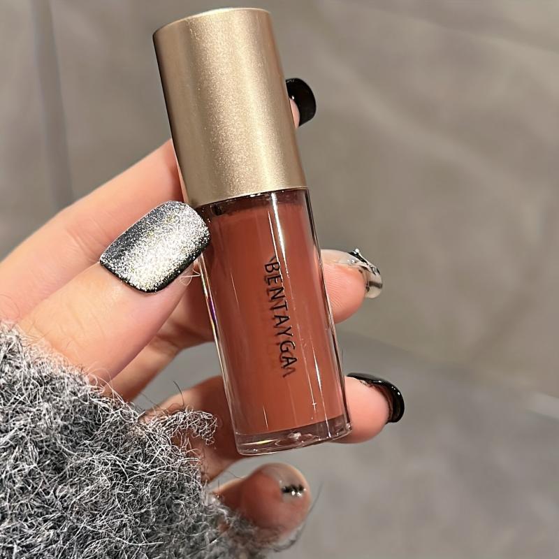 6 Colors Small Mood Water Lip Glaze Long Lasting Waterproof