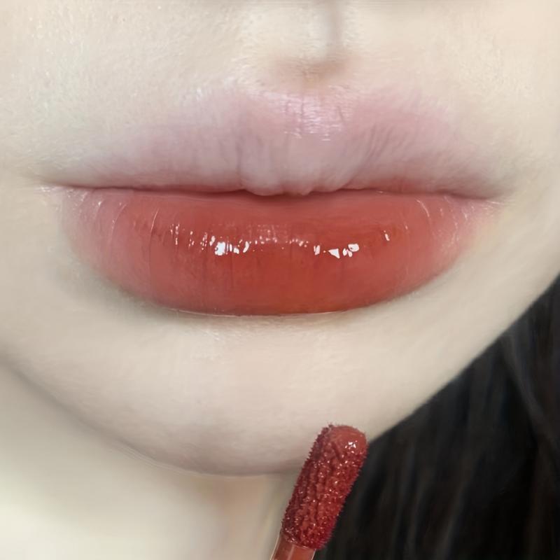 6 Colors Small Mood Water Lip Glaze Long Lasting Waterproof