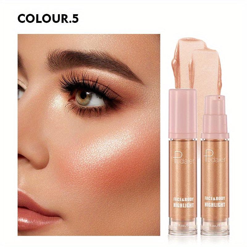 Glossy Liquid Highlighter - Face & Body - Long-lasting