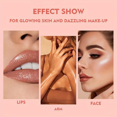 Glossy Liquid Highlighter - Face & Body - Long-lasting