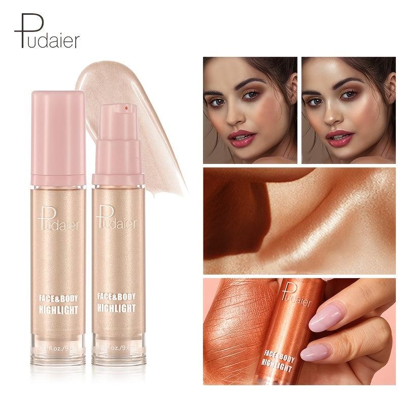 Glossy Liquid Highlighter - Face & Body - Long-lasting
