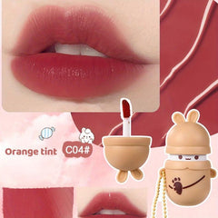 Rabit Lip Gloss Waterproof Long Lasting Not Sticky Korea Lip Tint