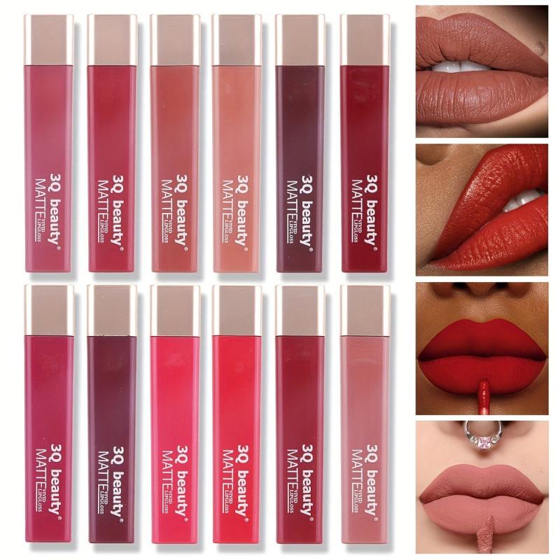 Long Lasting Matte Liquid Lipstick with Non Stick Cup