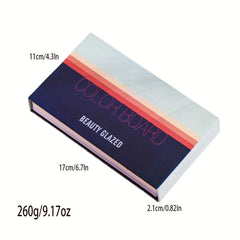 60-Color Matte Metallic Shimmers Eyeshadow Palette