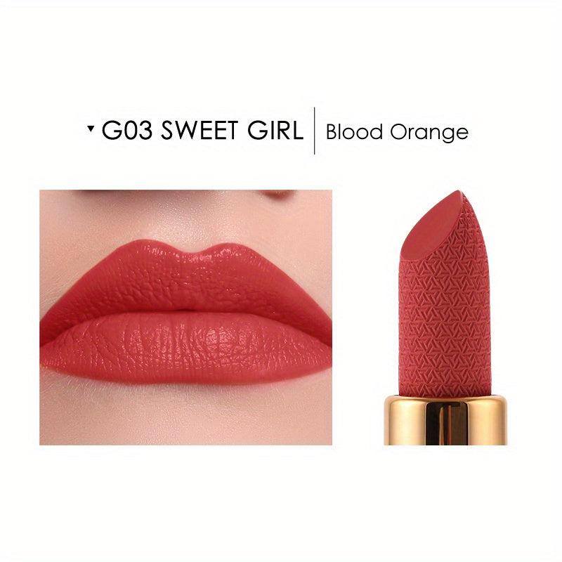 12 Colors Velvet Matte Lipstick Soft & Moisturizing Waterproof Lipstick