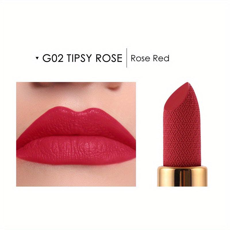 12 Colors Velvet Matte Lipstick Soft & Moisturizing Waterproof Lipstick