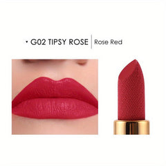 12 Colors Velvet Matte Lipstick Soft & Moisturizing Waterproof Lipstick