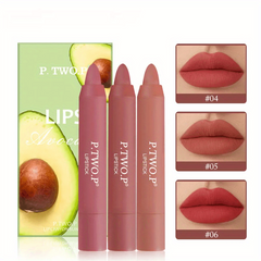 Matte Lipstick Lip Liner Pen Velvet Mist Lipstick Waterproof