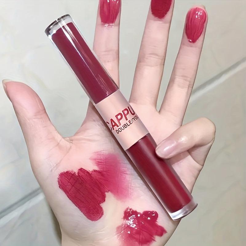 Double Ended Lustrous & Matte Lip Glaze Duo