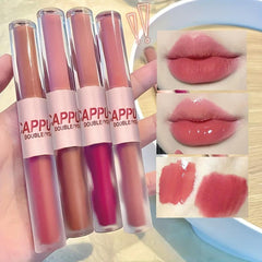 Double Ended Lustrous & Matte Lip Glaze Duo