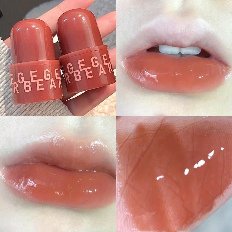 Hydrating Lipstick with Mirror Glow - Long Lasting Plumping Effect