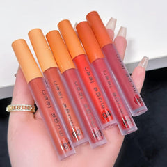 3 Colors Set Lip Gloss Velvet Matte Finish Lip Tint Liquid Lipstick