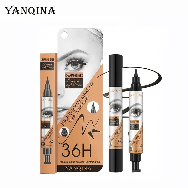 Winged Eyeliner Stamp Double Headed Eye Seal Stick Waterproof