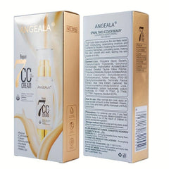 Two Tone Spiral Makeup Primer CC Cream Even Skin Tone Full Coverage Long Lasting