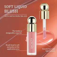 Matte Liquid Blush Long Lasting Lipstick Lip Glaze Blush Dual Purpose
