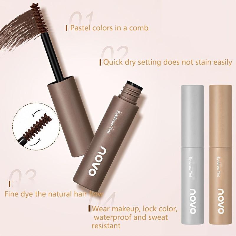 Long Lasting Liquid Eyebrow Tint Gel - Waterproof Semi-permanent Tattoo Cream