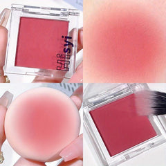 Breathable Matte Blush Red Delicate Silky Vitality Rendering Blush