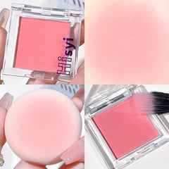 Breathable Matte Blush Red Delicate Silky Vitality Rendering Blush