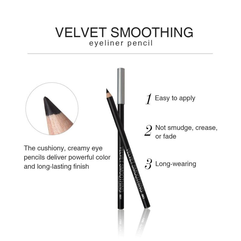 12pcs Eyeliner Pencil Set Waterproof Long-lasting Gel