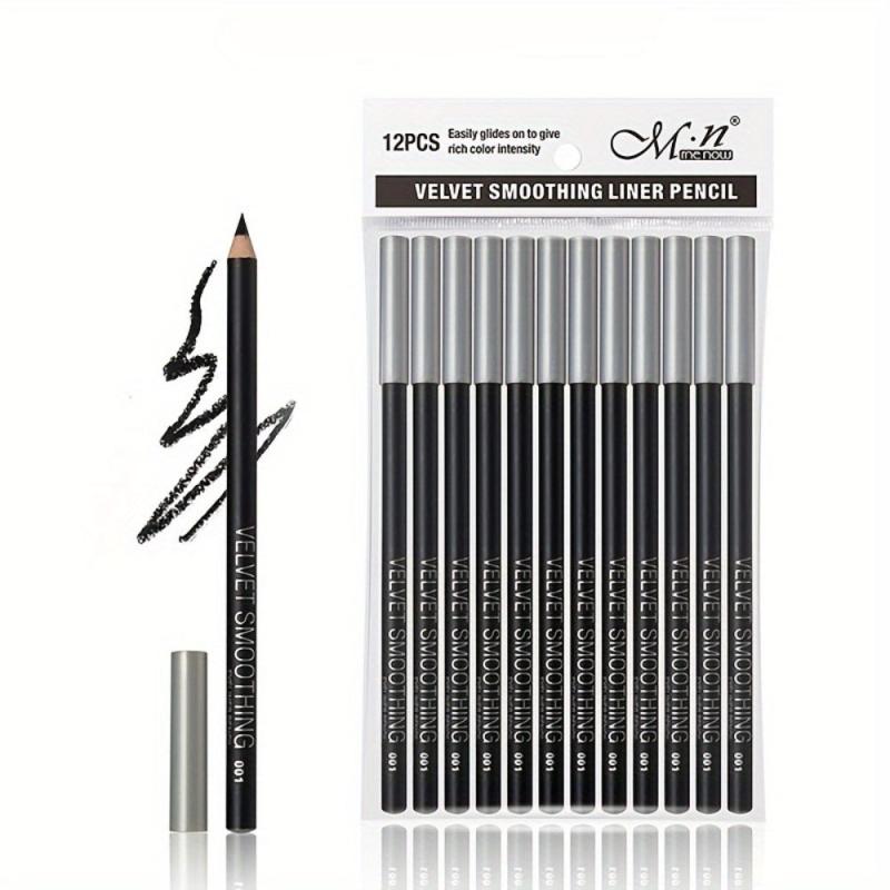 12pcs Eyeliner Pencil Set Waterproof Long-lasting Gel