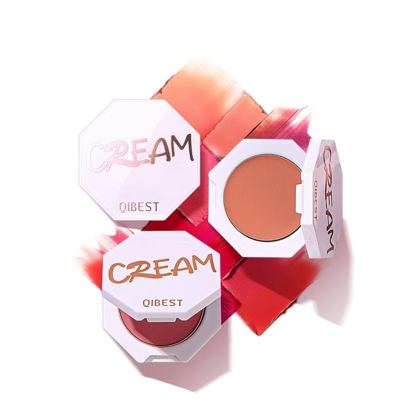 Natural Blush Cream Cheeks Blush Long Lasting Compact Blusher