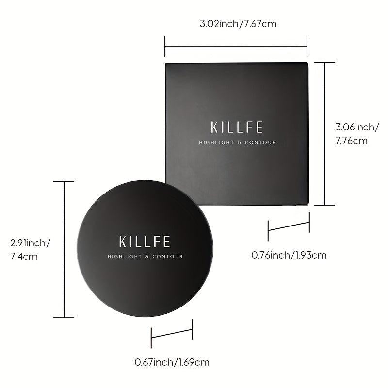 Long Lasting Highlighter and Bronzer Palette Matte Powder for Contouring