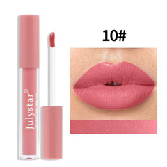 Matte Lip Glaze Primer Nude Makeup Liquid Lipstick Smudge Proof