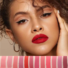 Matte Lip Glaze Primer Nude Makeup Liquid Lipstick Smudge Proof