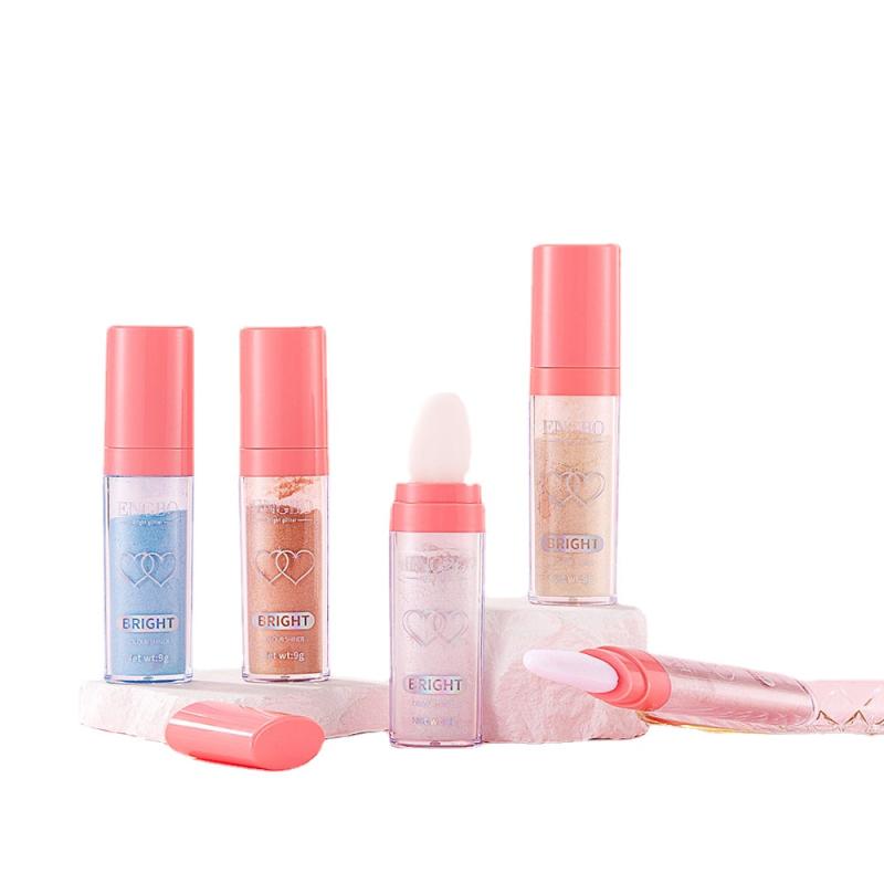 5 Colors Highlighter Powder Body Brightening Face Blush & Glitter Stick
