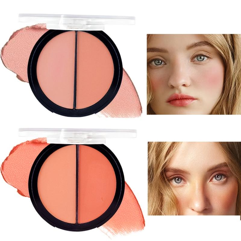 Matte Blush Palette for Skin Tone Brightening