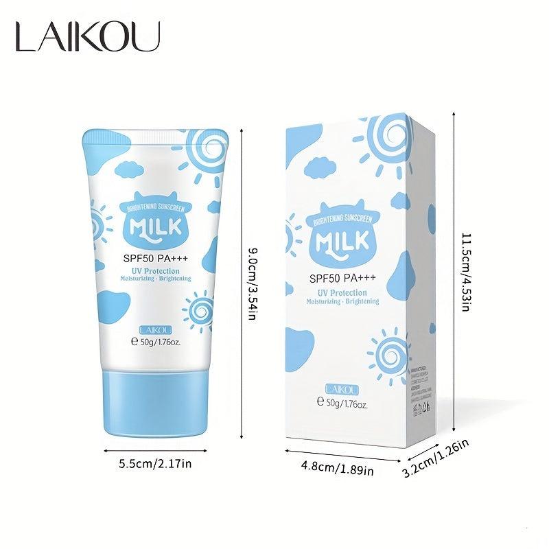 Laikou Milk Sunscreen Primer Cream SPF50
