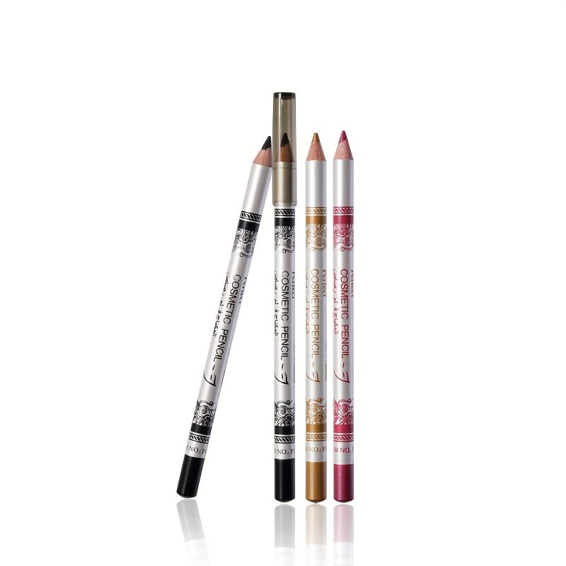 12 Colorful Eyeliner Pencil Set Waterproof Smudge Proof Long Lasting Makeup