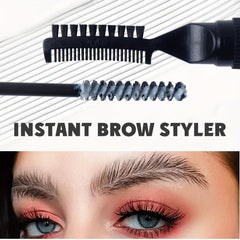 Long-Lasting Eyebrow Gel Stick Waterproof Smudge Proof with Brush