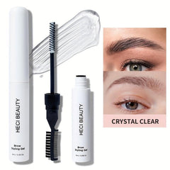 Long-Lasting Eyebrow Gel Stick Waterproof Smudge Proof with Brush